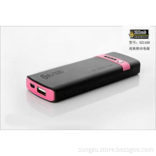 Universal High Battery 2600mah Power Charger For Mobile,Camera,MP3